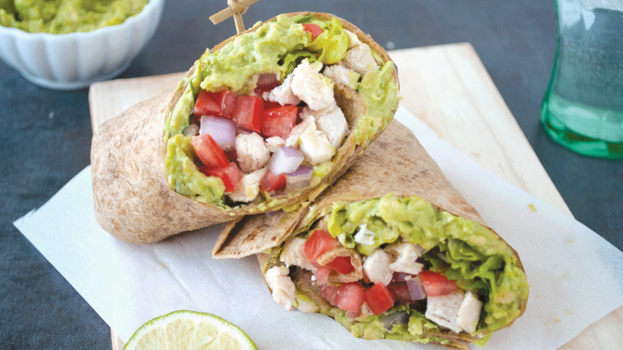 Chicken Avocado Wrap Recipe